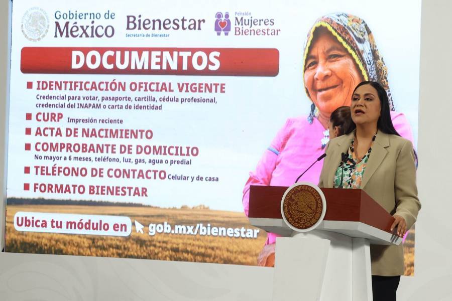 Abren registro para Pensión Mujeres Bienestar a mujeres de 60 a 62 años a partir de agosto