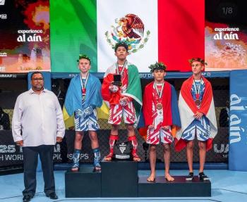 Gana M&eacute;xico su primer oro en el Mundial Juvenil de Artes Marciales Mixtas