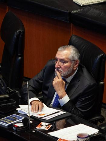 Morena bloquea debate sobre v&iacute;nculos de Ad&aacute;n Augusto con exsecretario de Seguridad