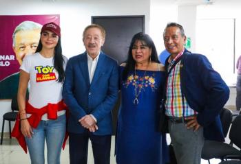 Legisladores de Morena CDMX acuerdan fortalecer organizaci&oacute;n territorial del partido