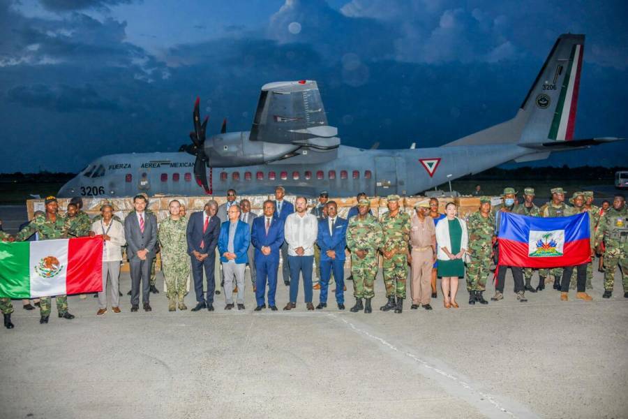 M&eacute;xico entrena a fuerzas haitianas para reforzar seguridad