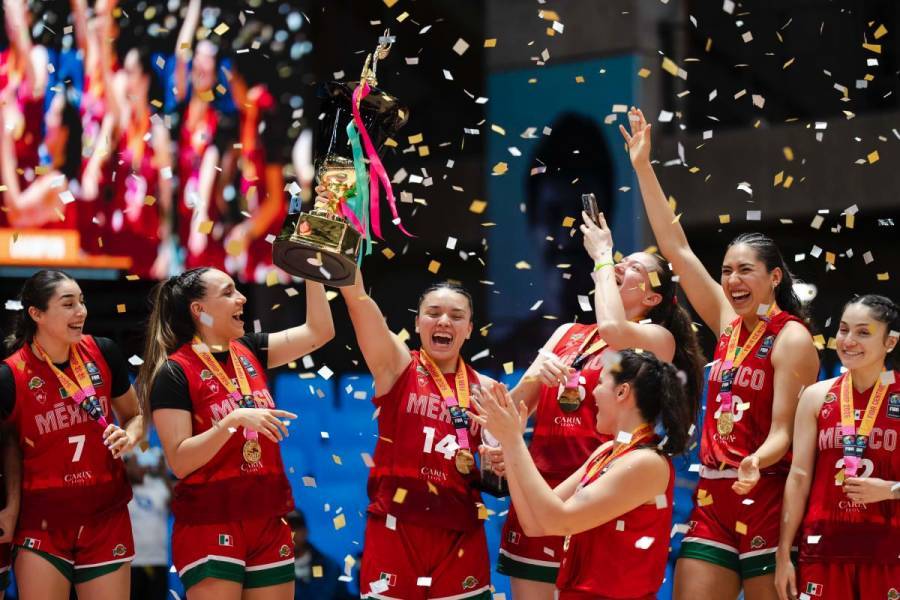 México recupera el trono del Campeonato COCABA Femenil 2025 de basquetbol