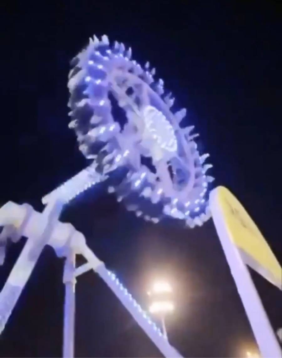 Reportan al menos 23 heridos tras colapso de juego mecánico en parque de diversiones en Arabia Saudita