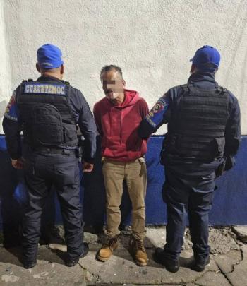 Detienen a hombre por presunto abuso sexual en calles de la colonia San Rafael
