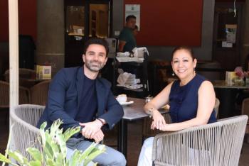 Niegan fines políticos en reunión de Laura Artemisa y Rodrigo Abdala