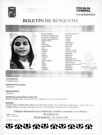 Daniela Flores denuncia desaparición de su hija tras incumplimiento de padre con custodia