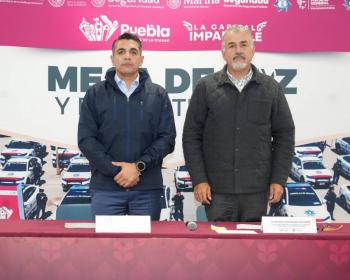 Trabaja Pepe Chedraui por la protección y paz en la capital poblana