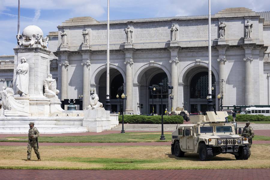 La ciudad de Washington demanda a la administraci&oacute;n Trump por la toma de control policial