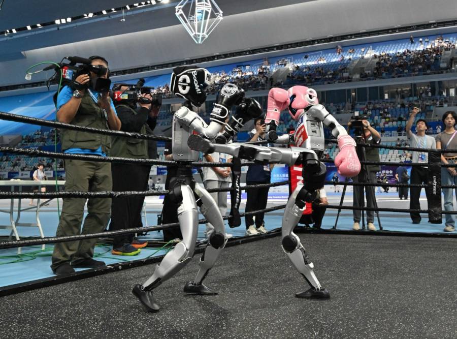 Arrancan los “juegos ol&iacute;mpicos” de robots humanoides en China