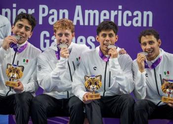 México finaliza en el Top 3 de la natación en Asunción 2025