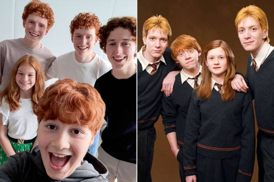 HBO revela el casting de los hermanos Weasley en la serie de Harry Potter