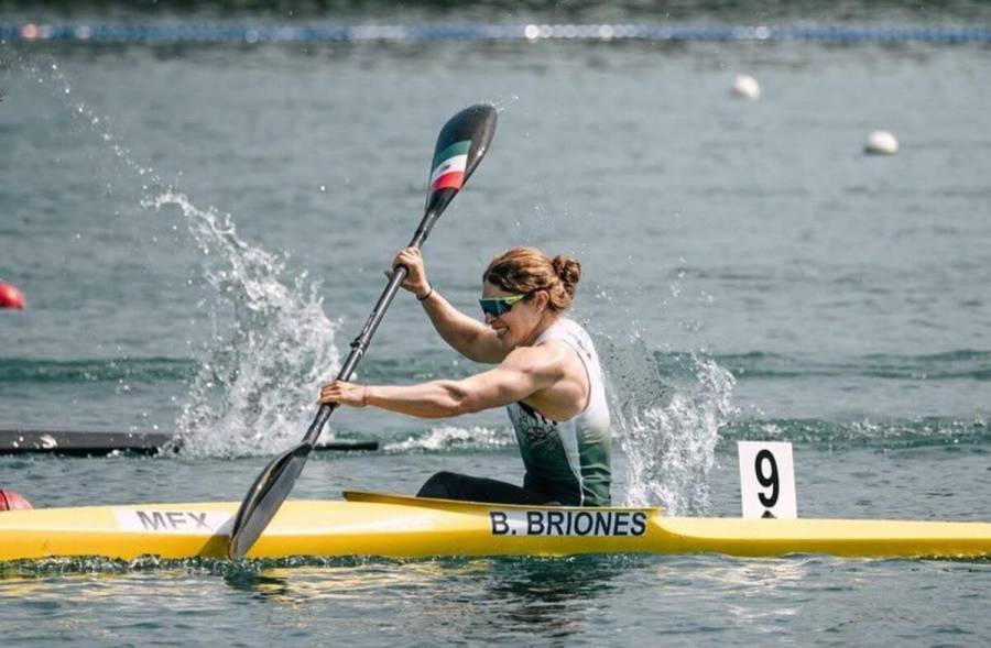 Beatriz Briones obtiene hist&oacute;rico octavo lugar en Mundial de Canotaje Mil&aacute;n 2025