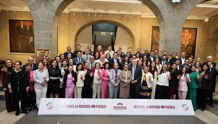 Rosa Icela Rodr&iacute;guez pide unidad y firmeza a legisladores de Morena ante embestida de la oposici&oacute;n