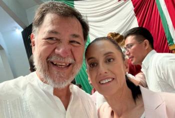 Sheinbaum condena campa&ntilde;a de bots contra Fern&aacute;ndez Noro&ntilde;a tras agresi&oacute;n de 