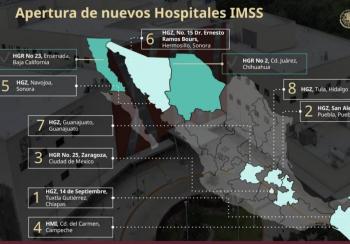 Zo&eacute; Robledo anuncia 10 nuevos hospitales este 2025