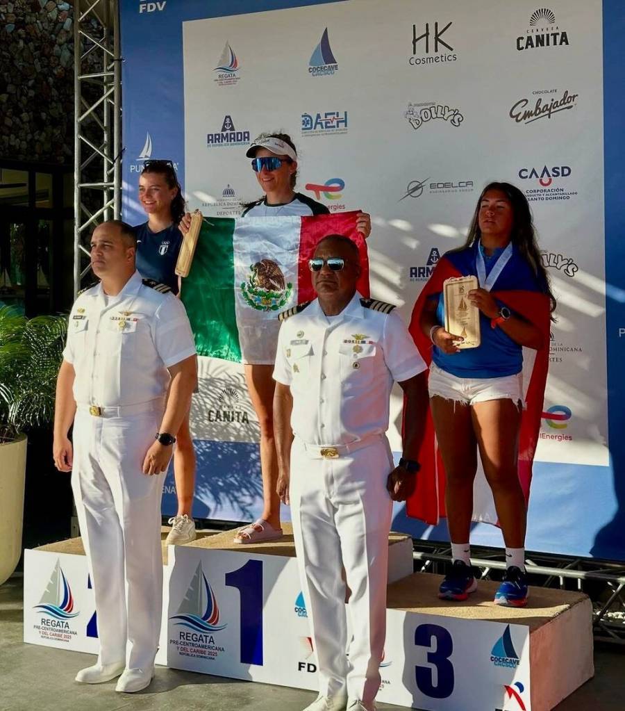 Vela mexicana logra medallas y tres plazas nominales a Santo Domingo 2026