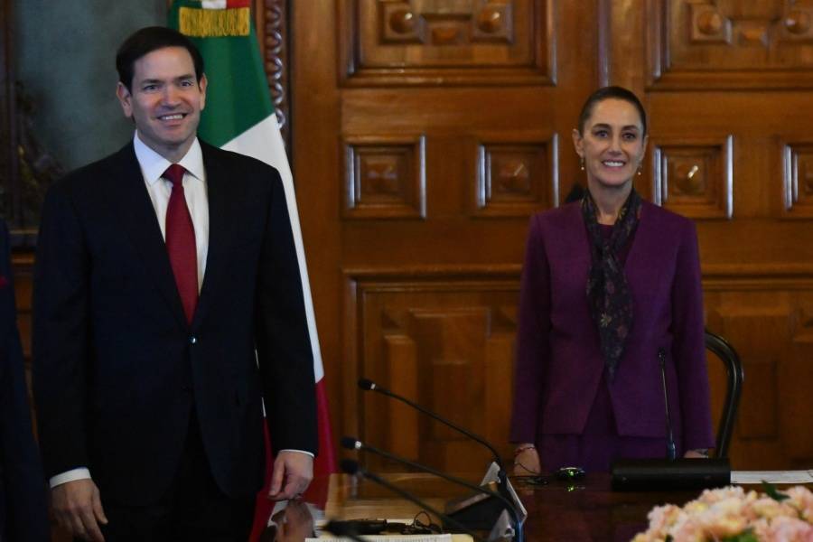 Sheinbaum y Marco Rubio sostienen reuni&oacute;n en Palacio Nacional sobre cooperaci&oacute;n bilateral