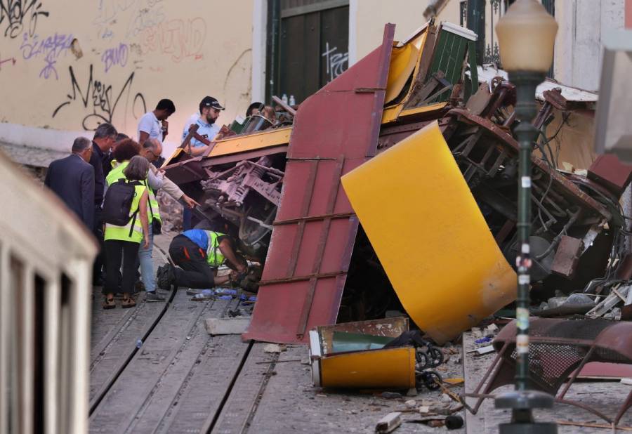 Tragedia en Lisboa: 16 muertos tras accidente de funicular