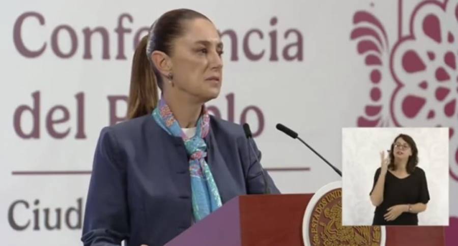 Sheinbaum acusa a opositores de desear que le vaya mal al pa&iacute;s