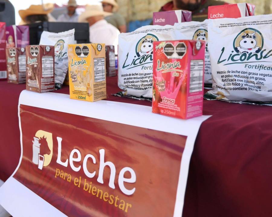 Leche para el Bienestar logra cifra hist&oacute;rica con 2 mil 255 lecher&iacute;as instaladas en el pa&iacute;s