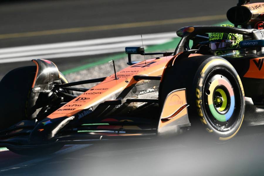 Norris domina los segundos libres en Monza delante de Leclerc y Sainz