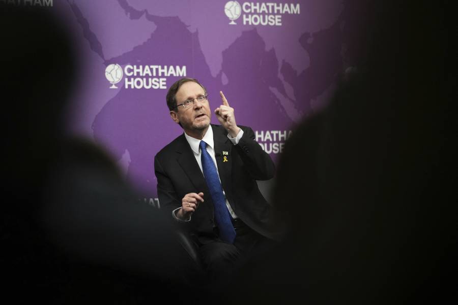Starmer del Reino Unido recibe al presidente israel&iacute; en una tensa visita
