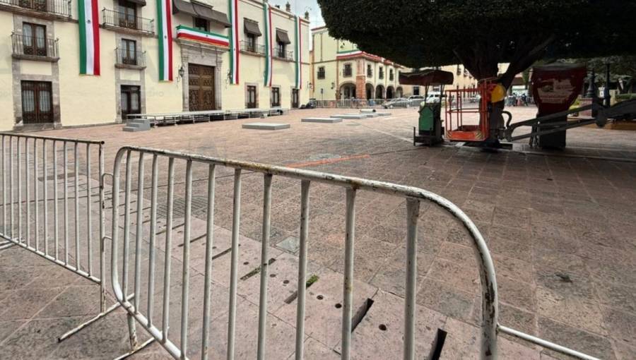 Refuerzan seguridad en Centro Hist&oacute;rico por festejos del 15 de septiembre