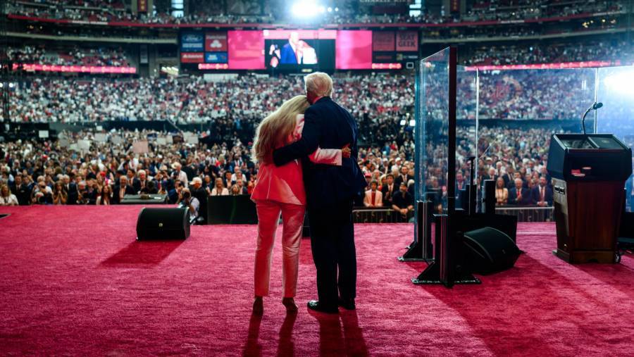 Encabeza Trump Funerales de Charlie Kirk; adjudican su asesinato a “la oscuridad”