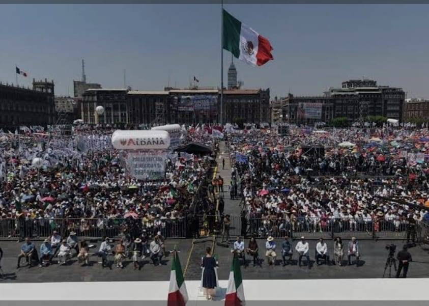 5 de octubre ser&aacute; el 1er Informe de Gobierno de Sheinbaum en el Zocalo