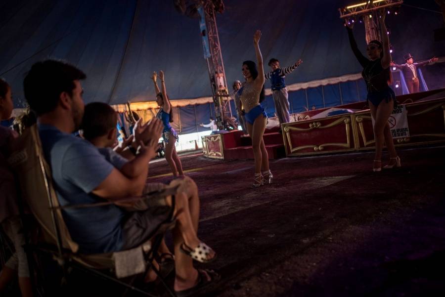 Acr&oacute;bata sufre ca&iacute;da de siete metros durante funci&oacute;n de circo en Tizayuca