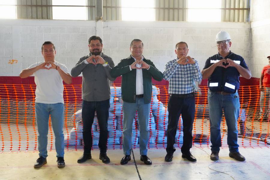 Inicia dignificaci&oacute;n de la unidad deportiva “&Aacute;ngeles Blancos” con obra comunitaria del Gobierno del Estado