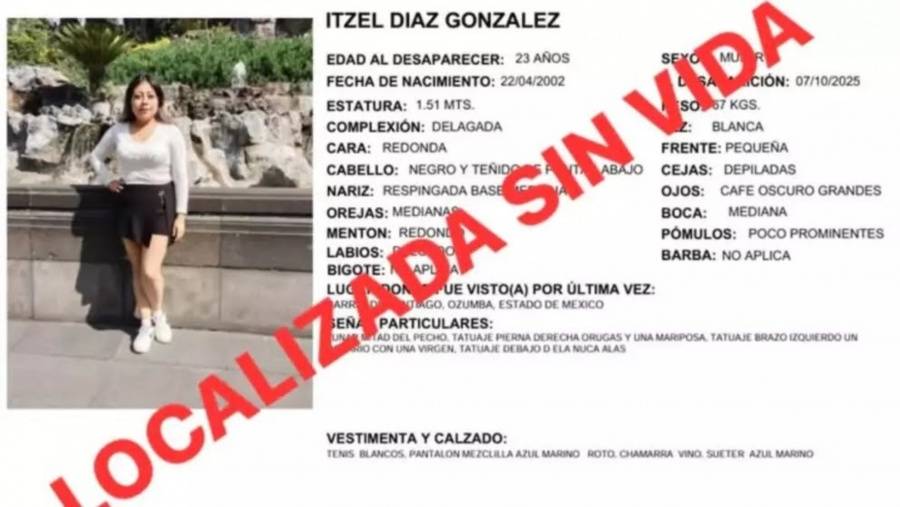 Hallan sin vida a joven desaparecida en Ozumba; cuerpo estaba en vivienda del hombre con quien sali&oacute; a cenar
