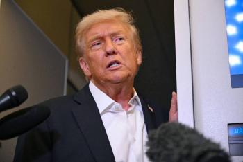 Trump firma plan de paz para Medio Oriente junto a pa&iacute;ses mediadores
