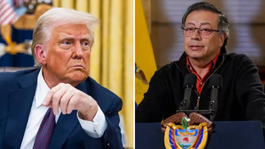 Chocan Trump y Petro por combate a narcotr&aacute;fico