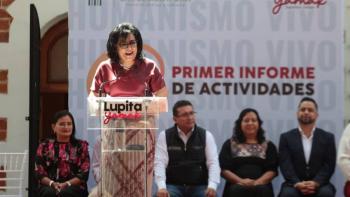 Guadalupe Yamak reitera compromiso con el bienestar ciudadano en Primer Informe de Actividades