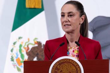 Sheinbaum dice que habl&oacute; con Trump y conf&iacute;a en cerrar 54 barreras comerciales con EU