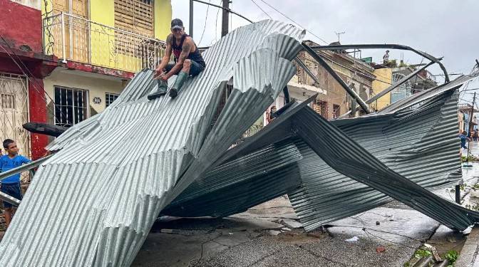 Hurac&aacute;n Melissa deja da&ntilde;os severos e inundaciones en Cuba