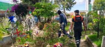 Gobierno de San Pedro Cholula implementa operativo conjunto por D&iacute;a de Muertos
