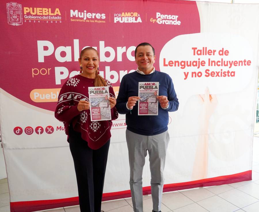 Realizan Gobierno del Estado y municipio “Taller: Lenguaje inclusivo y no sexista” en Texmelucan