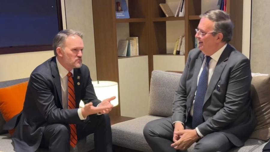 Le fue muy bien a Marcelo Ebrard en la APEC, hay avances en barreras comerciales, asegura Sheinbaum