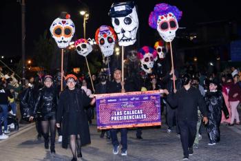 San Andr&eacute;s Cholula vive su Carnaval Camino al Mictl&aacute;n con tradici&oacute;n, color y alegr&iacute;a