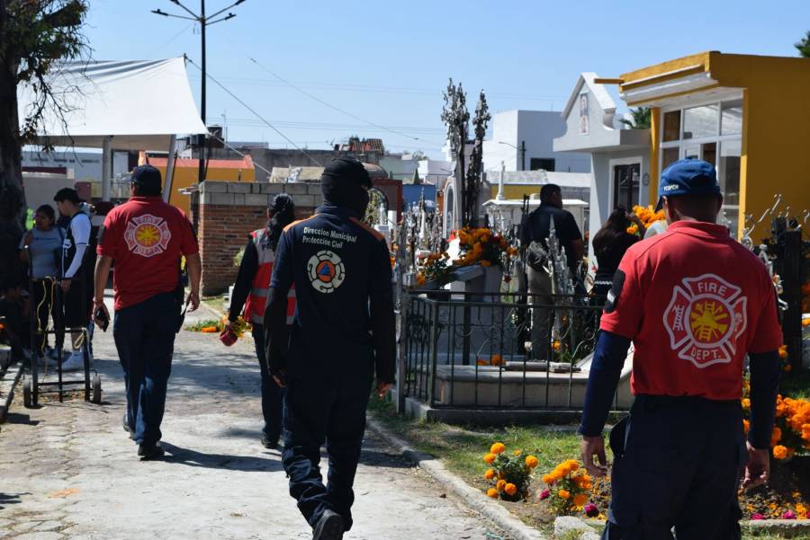 Saldo blanco en San Pedro Cholula durante las festividades del D&iacute;a de Muertos