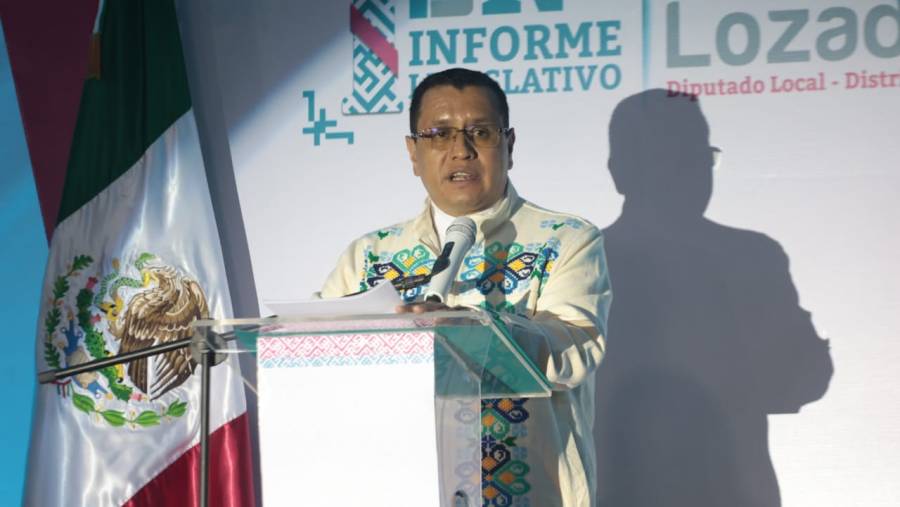 Las leyes solo tienen sentido cuando transforman vidas: El&iacute;as Lozada en su Primer Informe Legislativo