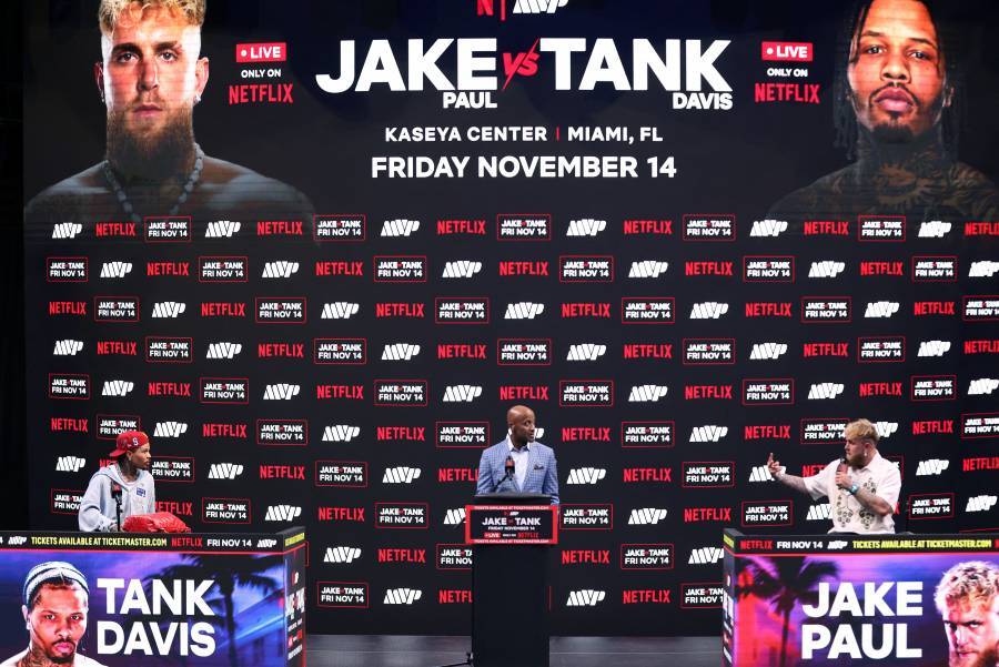 Jake Paul cancela su pelea con Gervonta Davis, investigado por violencia dom&eacute;stica