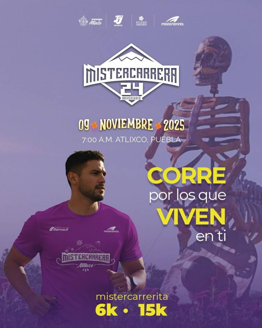 Atlixco se alista para correr la Mistercarrera 2025, impulsada por Ariadna Ayala