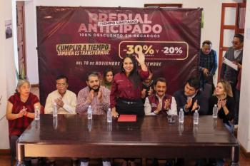 Tonantzin Fern&aacute;ndez impulsa responsabilidad ciudadana con est&iacute;mulos fiscales impuesto Predial