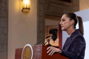 Sheinbaum confirma apoyo a Ram&iacute;rez Bedolla y a la viuda del alcalde asesinado en Uruapan