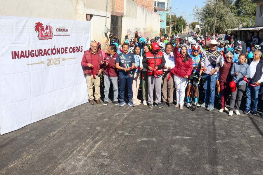 Tonantzin Fern&aacute;ndez cumple su palabra con la rehabilitaci&oacute;n de vialidad usada por j&oacute;venes deportistas