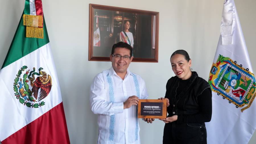 Destaca Ana Laura G&oacute;mez propuestas para fortalecimiento de las Mipymes en su Primer Informe Legislativo
