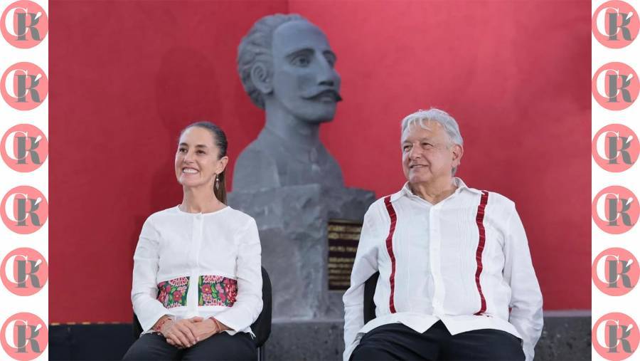 Sheinbaum felicita a L&oacute;pez Obrador por su cumplea&ntilde;os 72